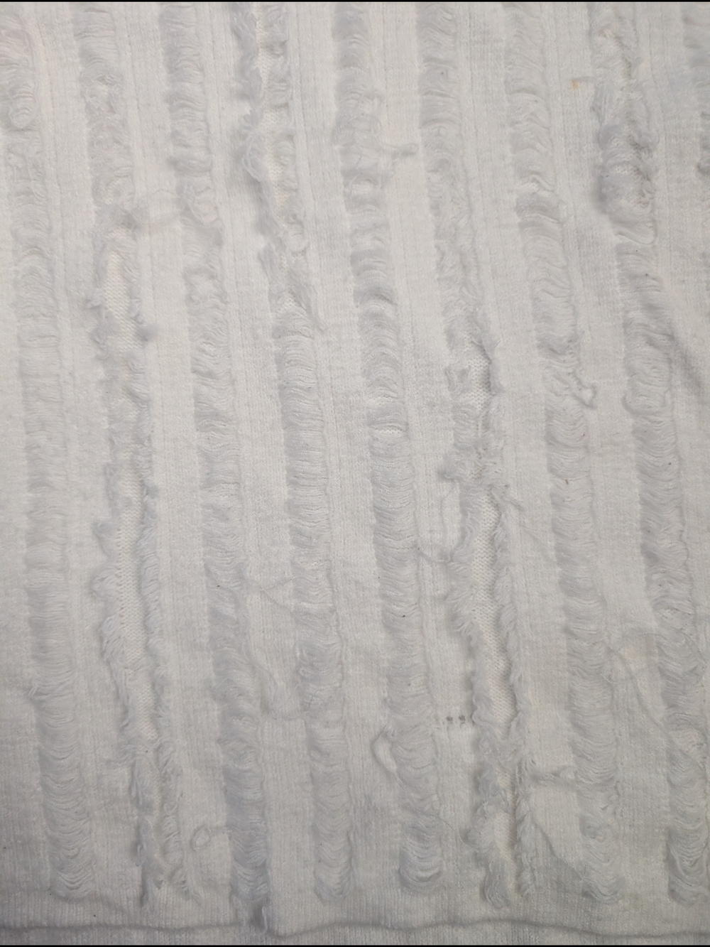 Gilli Cream Ribbed Funnel Neck Sweater - Picture 2 of 5